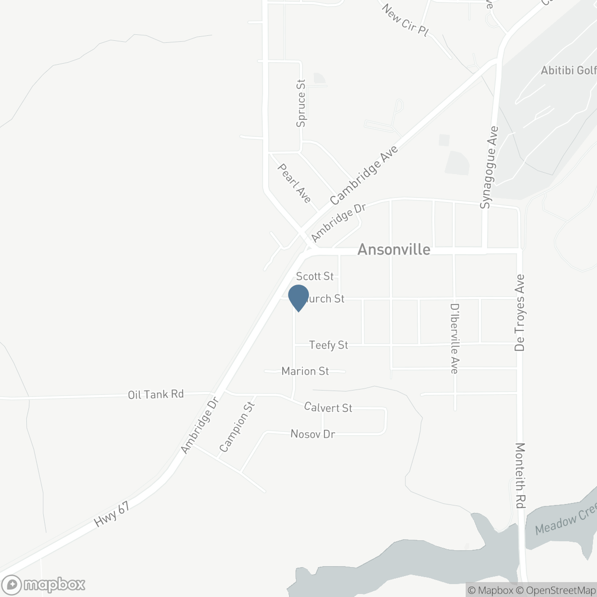 493 CHURCH STREET, Iroquois Falls, Ontario P0K 1G0